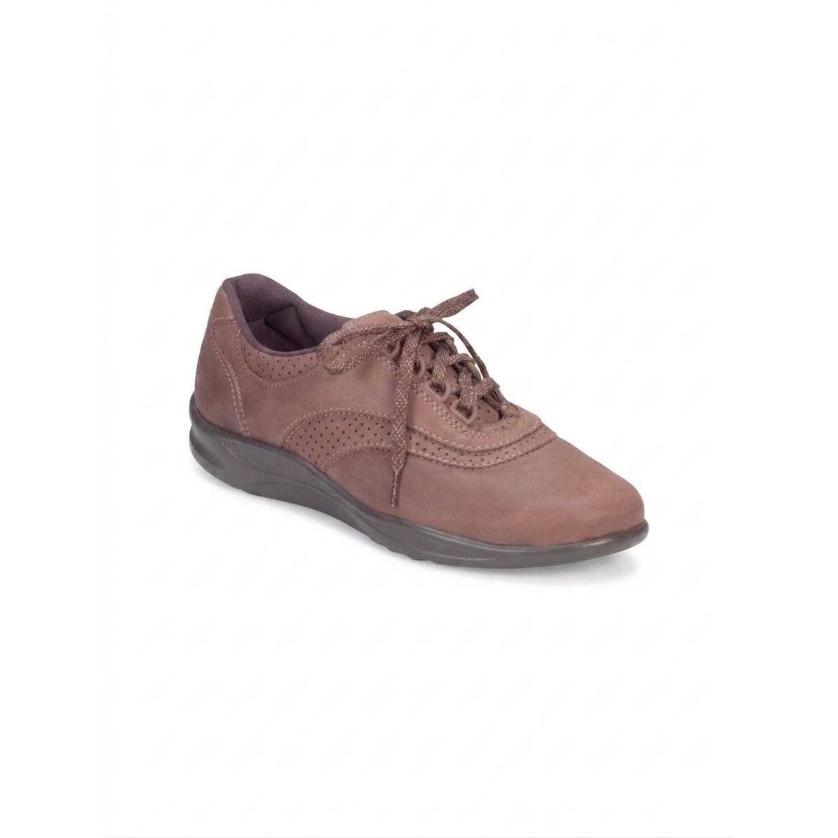 New Sas Women's Walk Easy Lace Up Walking Shoes In Chocolate